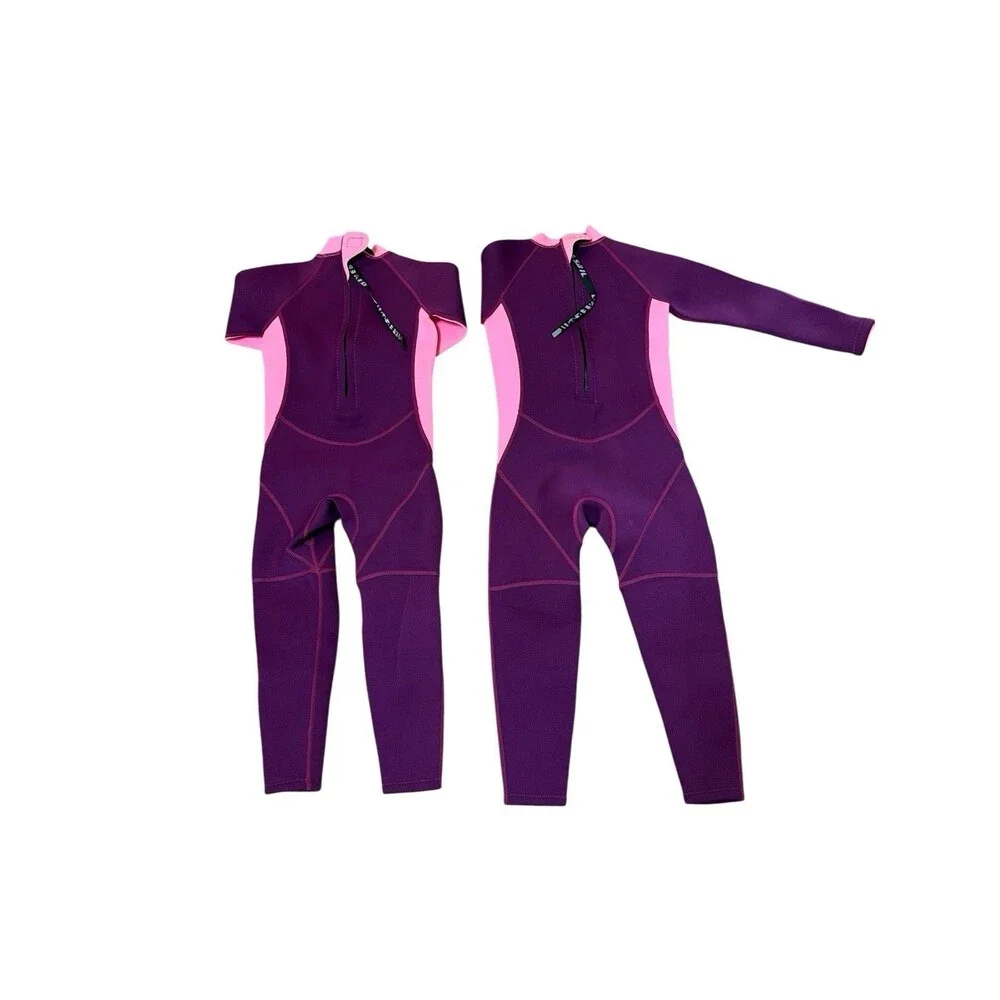 Dive & Sail Wetsuit 2.5mm Neoprene Girls Size L Pink Lot Of 2